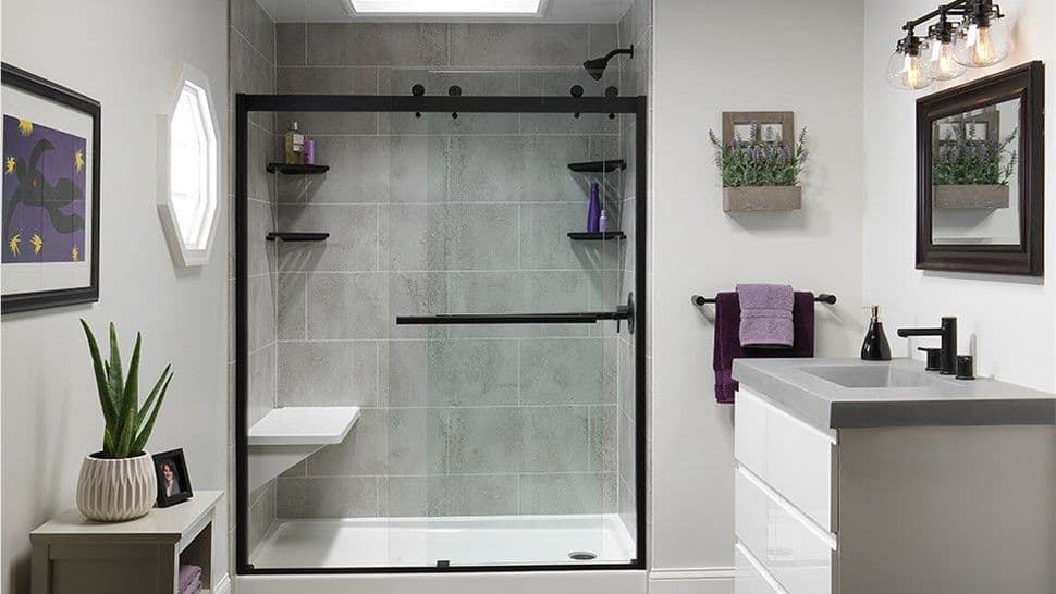 Installed Shower