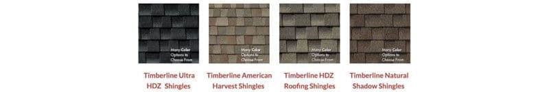 Shingle Types