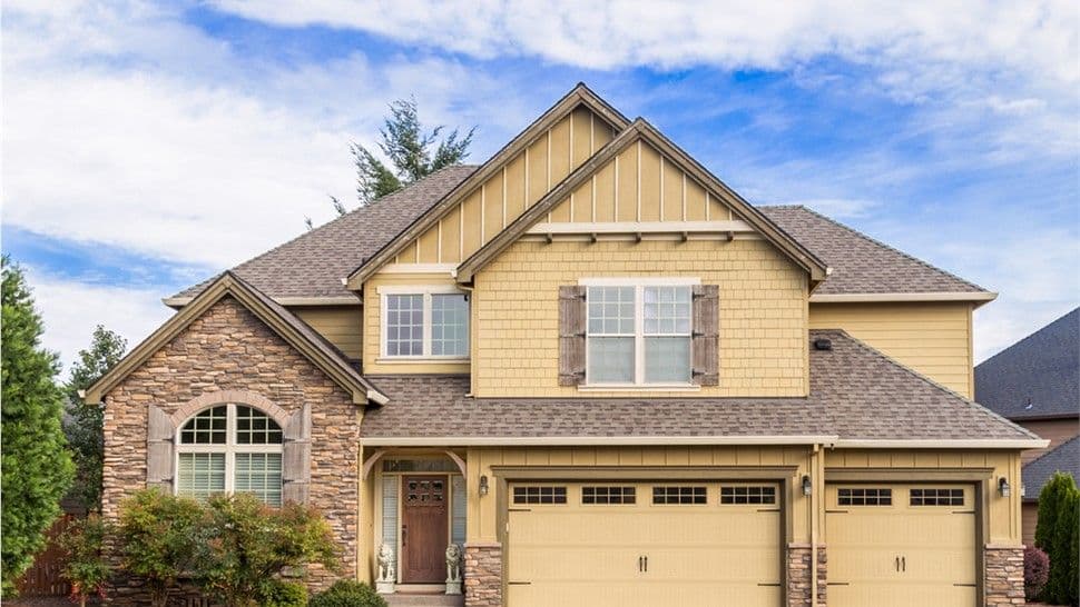 Yellow and Brick House