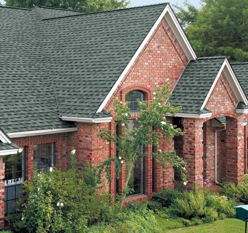 GAF Roofing Brick House