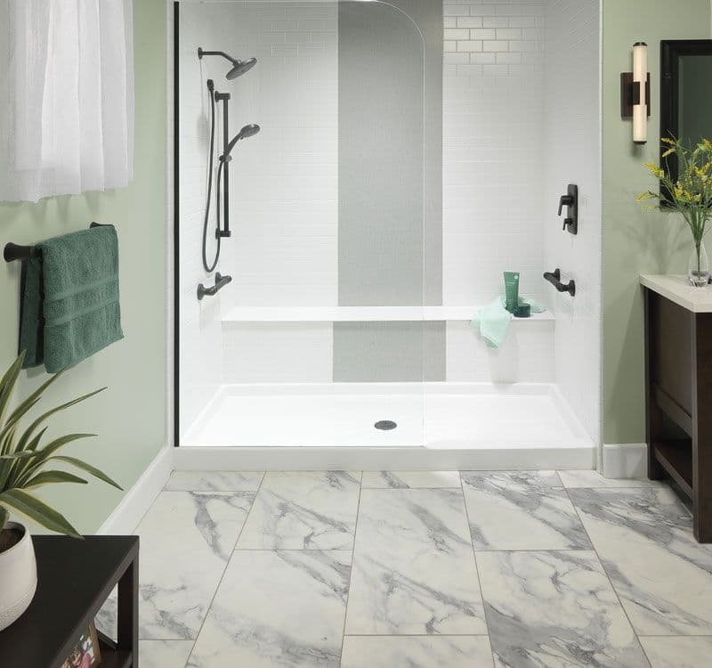 Tub to Shower Conversion After